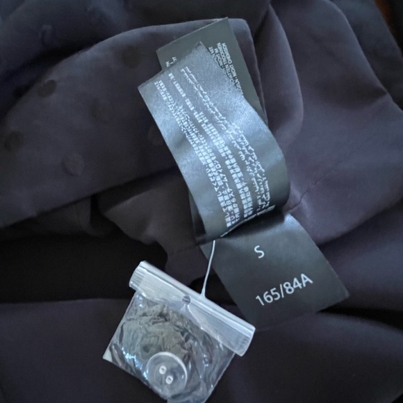 New Anthropologie x Keepsake Promise Polka Dot Blazer Size Small Black - Picture 8 of 8